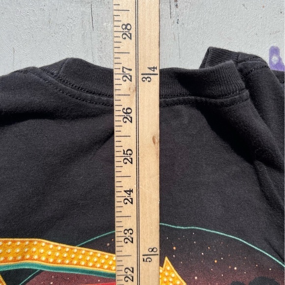 Men's In-N-Out T-Shirt Black Spell-Out Logo L Crew Food Double Double Burgers - Picture 10 of 10